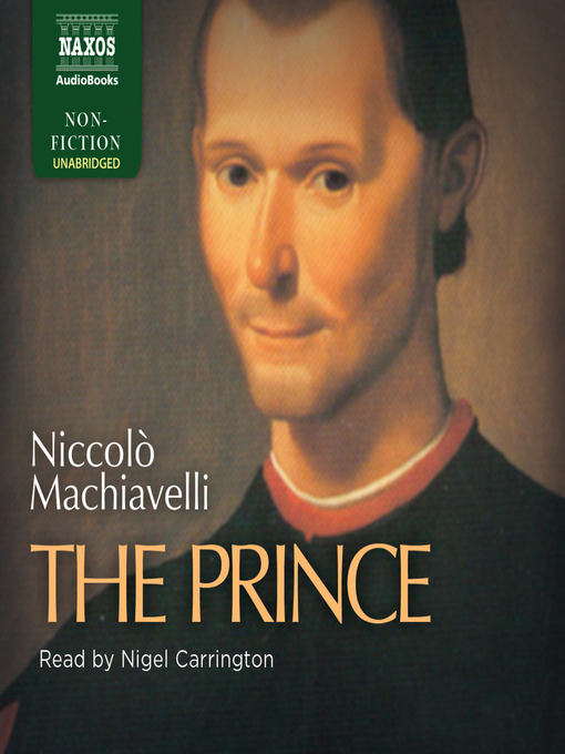 Title details for The Prince by Niccolo Machiavelli - Wait list